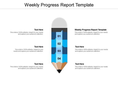 Weekly Progress Report Template Ppt Powerpoint Presentation Styles ...