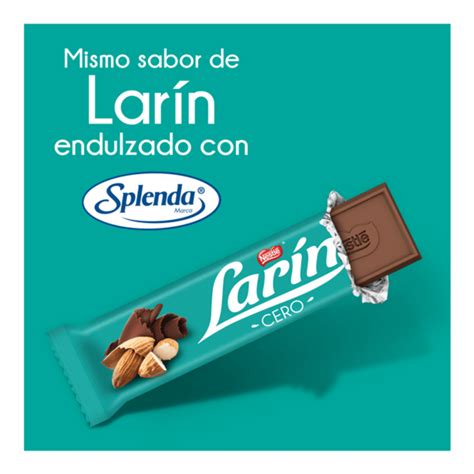 Larin Chocolate Larín Cero 4 Piezas 76 g - H-E-B México