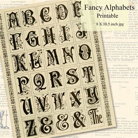 Big Fancy Letters Font