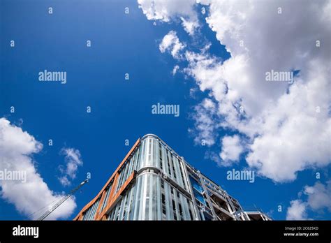 The New Broadmarsh Car Park And Library Development In Nottingham City