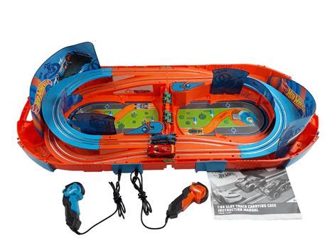 ShopTheSalvationArmy Hot Wheels Travel Slot Track Carrying Case TESTED FF