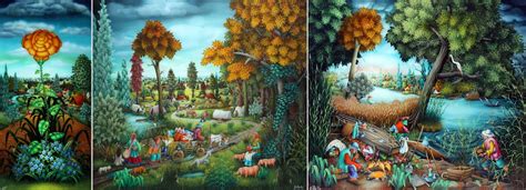 Inaugurata La Personale Di Drazen Tetec A Zapresic Croatian Naive Art