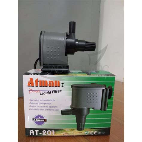 Jual ATMAN AT 201 POWER HEAD LIQUID FILTER POMPA AIR CELUP FILTER