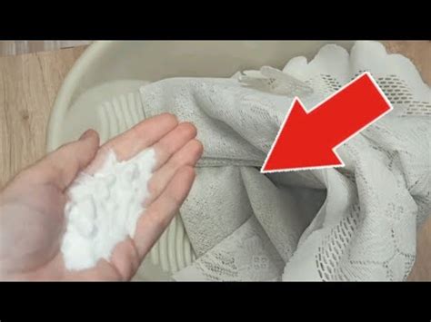 Тюль ОТБЕЛИВАЮ СТАРИННЫМ СПОСОБОМ. Очень эффективно и просто #совет ...