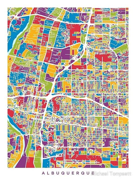 Albuquerque Neighborhood Map