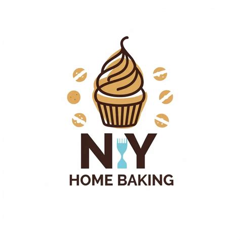 Logo Design For Ny Home Baking Sweet Treats Elegant Script For The