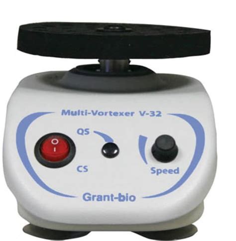 Grant Instruments Multi Vortex Mixer Speed To Rpm Vortexers