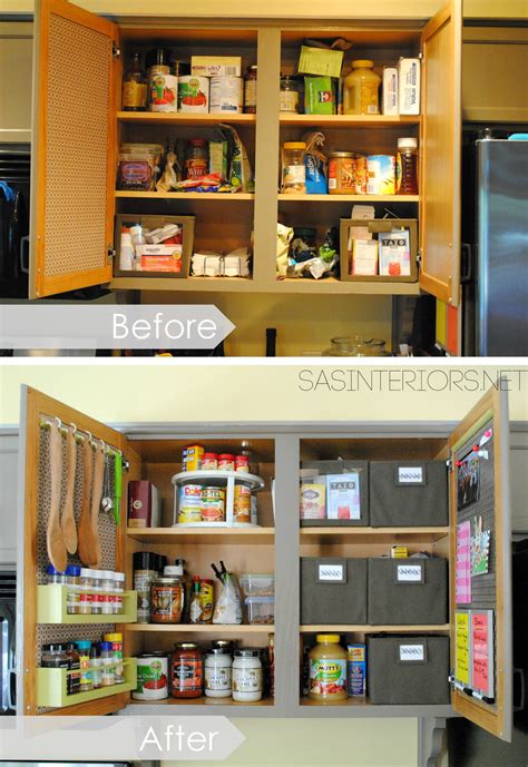 Kitchen Organization Ideas For The Inside Of The Cabinet Doors Jenna