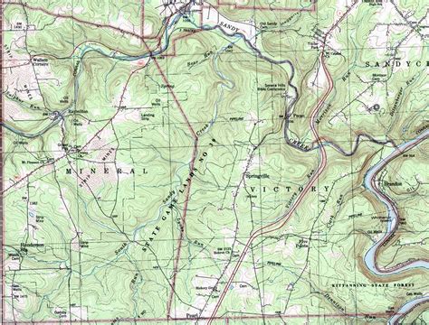 Venango County Pennsylvania Maps