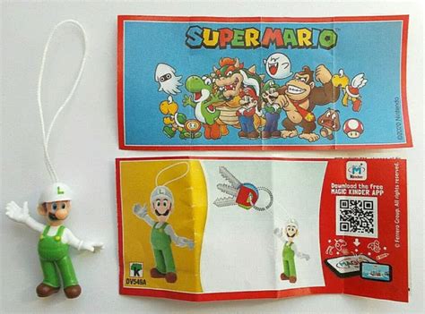 SUPER MARIO Luigi grün DV549A mit BPZ Kinder Joy 2020 Ferrero EUR 1