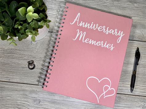 Anniversary Memory Book Anniversary Album Anniversary Book Anniversary ...