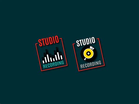 logo  studio recording  julia kirsanova  dribbble