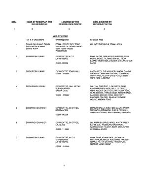 Fillable Online Delhigovt Nic Name Of Registrar And Fax Email Print