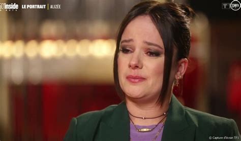 Je ne voulais pas vous faire pleurer Alizée fond en larmes en