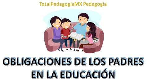 Obligaciones de los Padres en la Educación Pedagogía MX YouTube