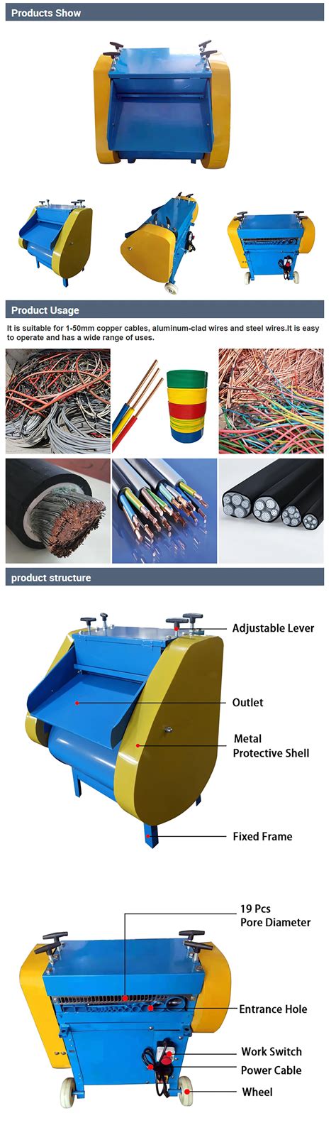 scrap copper wire stripping machine-Xinxiang Benteng Electrical