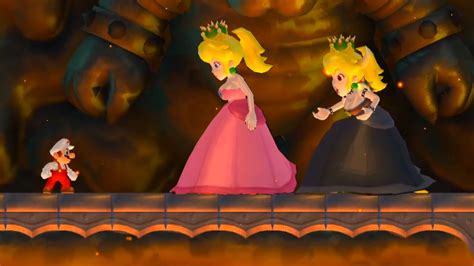 What Happens If Mario Is Fighting Against Peach And Bowsette In New Super