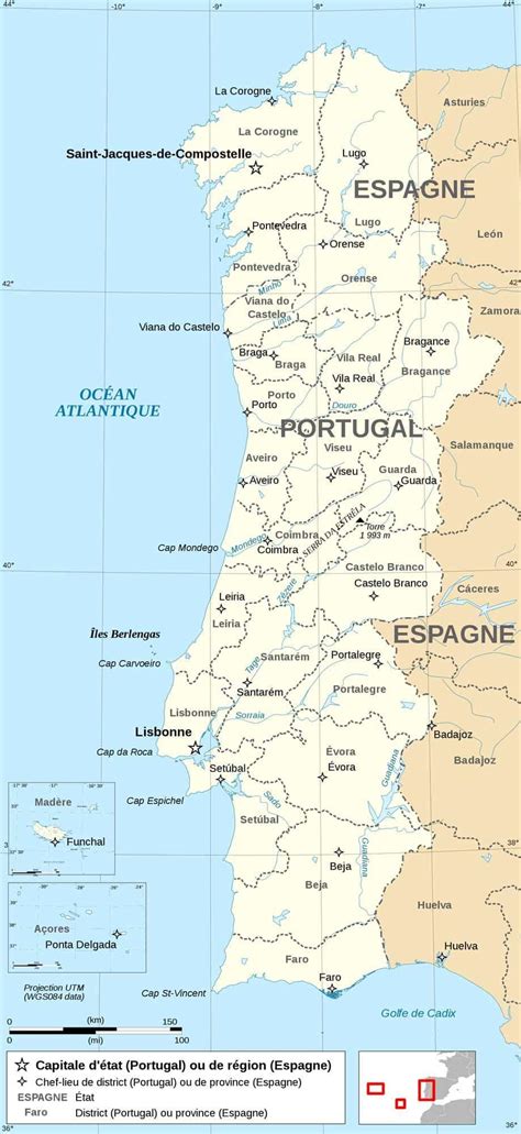 Map Of Portugal