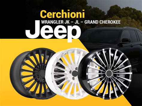 CERCHIONI JEEP WRANGLER JK JL GRAND CHEROKEE Distanziali