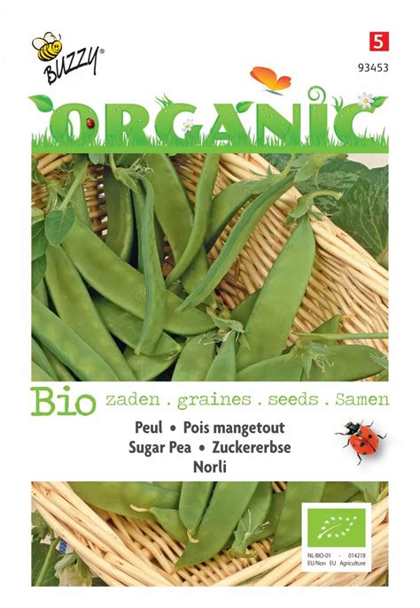 BUZZY Organic Peul Norli 20g GroenRijk Beneden Leeuwen Een Mooi