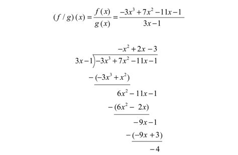 Dividing Polynomials