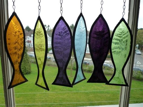 Simple Stained Glass Fish at Edna Mondragon blog