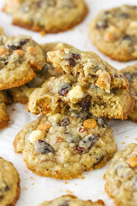 Kitchen Sink Cookies Recipe Oatmeal Butterscotch Toffee More