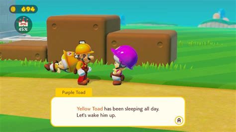 How to Wake Yellow Toad and Solve His Stone Levels (Super Mario Maker 2 ...