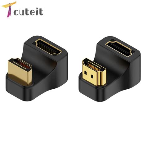 อะแดปเตอร์แปลง Hdmi ตัวผู้ เป็นตัวเมีย Uhd2 1 8k 60hz 4k 120hz 48gbps Shopee Thailand