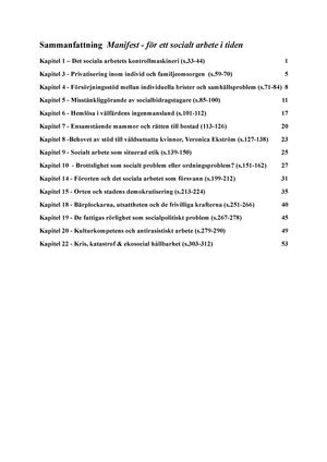 Sammanfattning Sociologiska Perspektiv I V Rd Omsorg Och Socialt