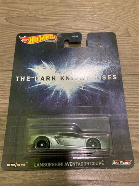 Hot Wheels Batman The Dark Knight Rises Lamborghini Aventador Coupe Hobbies Toys Toys