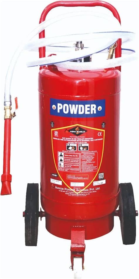 Class B Kg External Co Dcp Trolley Fire Extinguisher At Rs In