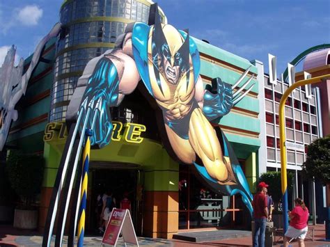 Marvel Superhero Island Universal Island Of Adventure Orlando Fl