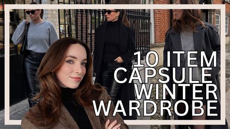 HOW TO BUILD A 10 PIECE CAPSULE WINTER WARDROBE Classic Old Money