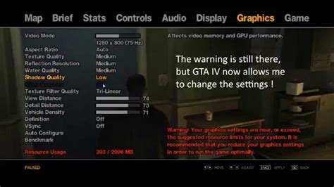 GTA4 - Commandline.txt that fixes Graphics Settings Error | Doovi