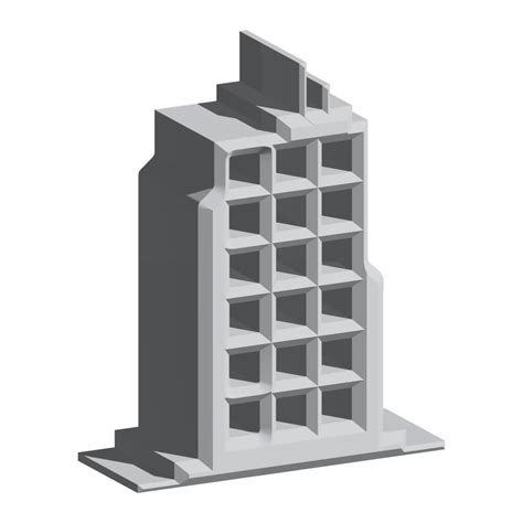 3d Icon Building City 17339110 PNG