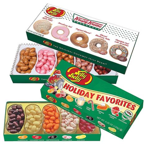 (Set) Jelly Belly Holiday Favorites - Krispy Kreme Doughnut Gourmet ...