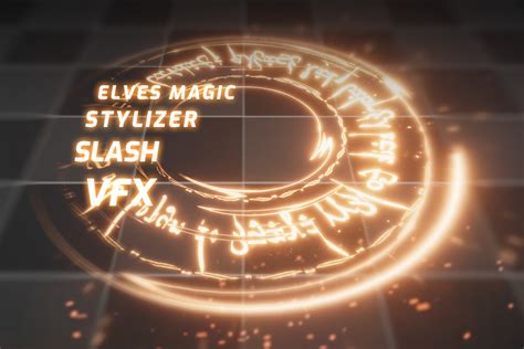 Elves Magic Stylized Slash Vfx Vfx Particles Unity Asset Store