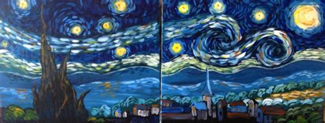 ART WORK PICASSO VINO | Starry night painting, Starry night van gogh ...