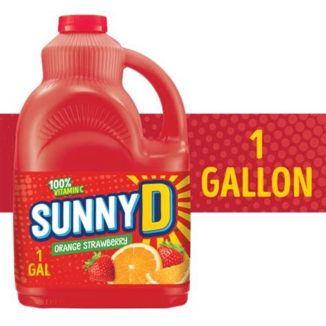 Sunnyd® Orange Strawberry Juice Drink 1 Gal Frys Food Stores