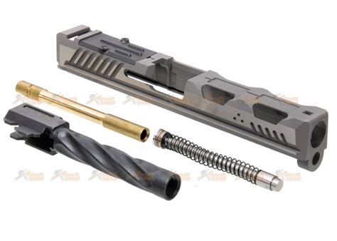 Emg Strike Industries Ark 17 Titanium Rmr Slide Steel Barrel For