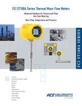 Mass Flow Meter St Series Fci Fluid Components International For