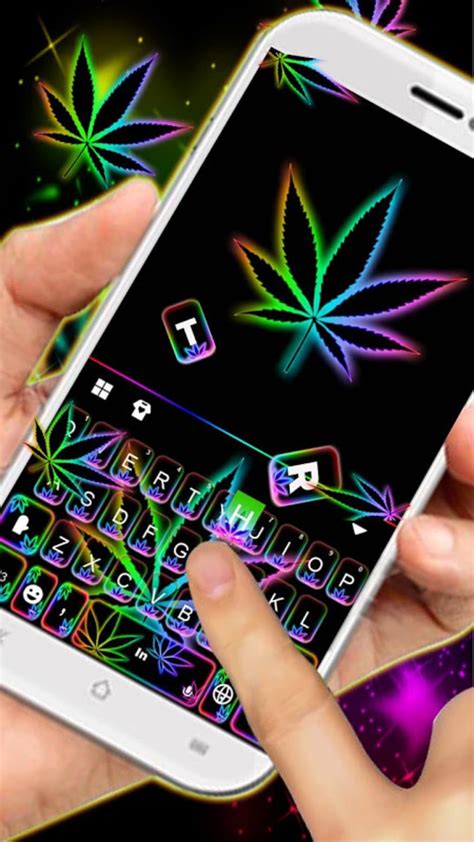 Glow Rasta Weed Keyboard Theme Apk For Android Download