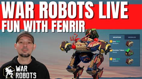 War Robots Live Time Drops Danny Lightning Wr Live Youtube