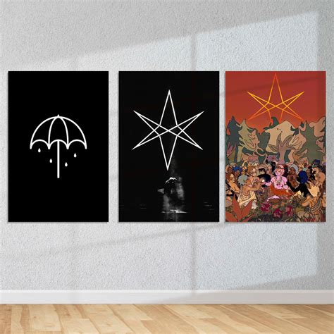 Jual Hiasan Dinding Bring Me The Horizon Bmth X Wall Decor