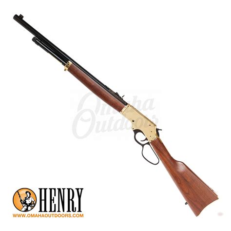 Henry Repeating Arms Brass Lever Action Rifle 45 70 Gov 22 4 Rd Omaha Outdoors