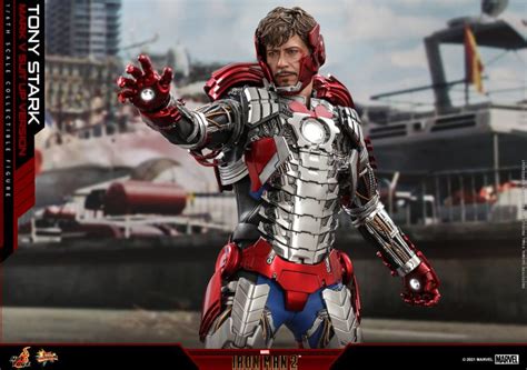 Iron Man Tony Stark Mark V Suit Up Figure By Hot Toys Serpentor S Lair