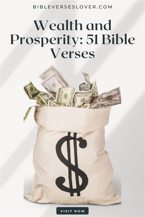 Wealth and Prosperity: 51 Bible Verses | Financial increase, Wealth ...