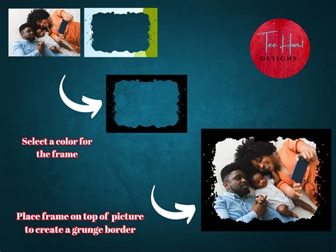 Customizable Canva Frames Grunge And Soften Edges Of Photos Easy Drag