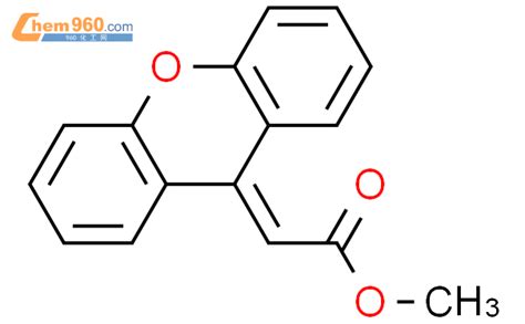 53378 07 7 Acetic acid 9H xanthen 9 ylidene methyl ester化学式结构式分子式